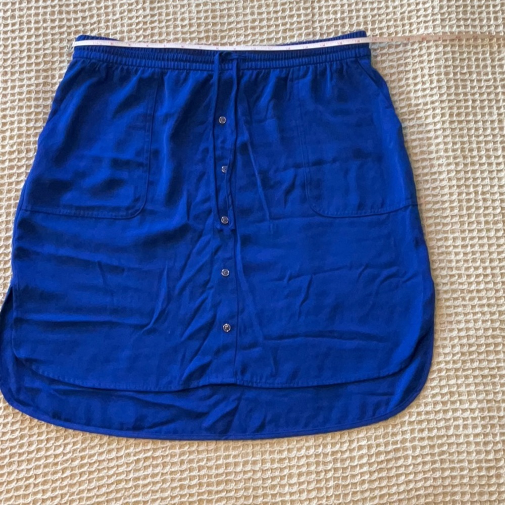 Apt 9 royal blue high-low skirt
